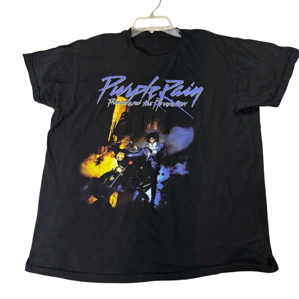 Prince Purple Rain Graphic Tshirt Size‎ XL Official Prince Estate Album Concert